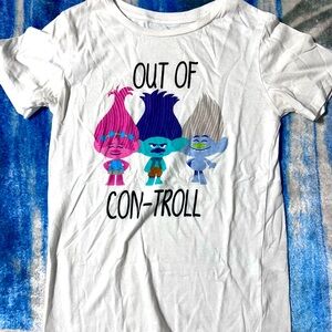 White Trolls Graphic T-Shirt